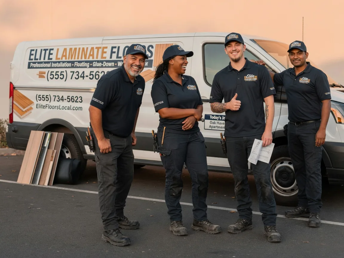 Laminate flooring installation company in Hebron, IN
